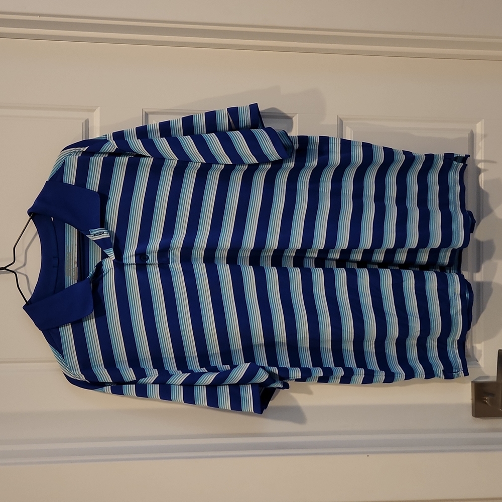 Mens Blue Dri Fit Nike Golf Performance Polo size XL